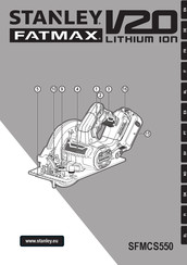 Stanley FATMAX V20 LITHIUM ION FMCS550 Bedienungsanleitung