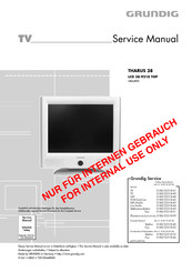 Grundig LCD 38-9210 TOP Serviceanleitung