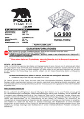 Clam POLAR TRAILER LG 900 Bedienungsanleitung