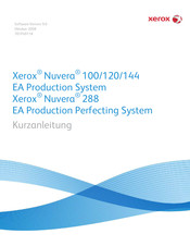 Xerox Nuvera 100 Kurzanleitung
