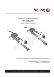 Froling GAR 150 Montage- Und Bedienungsanleitung