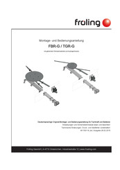 Froling FBR 110 Montage- Und Bedienungsanleitung