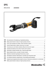 Weidmuller EPG-Serie Originalbetriebsanleitung