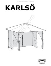 IKEA KARLSO AA-498950-6 Bedienungsanleitung