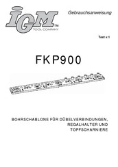 IGM FKP900 Gebrauchsanweisung