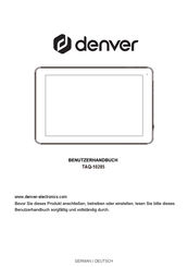 Denver Electronics TAQ-10285 Benutzerhandbuch