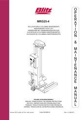 Blitz MRG25-4 Original-Einbauanleitung