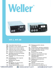 Weller WR 2 Originalbetriebsanleitung