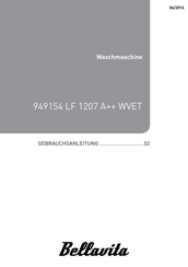 Bellavita 949154 LF 1207 A++ WVET Gebrauchsanleitung