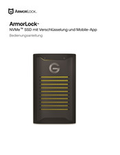G-Technology ArmorLock NVMe SSD Bedienungsanleitung