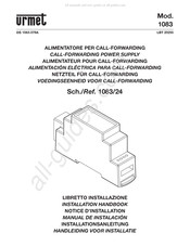 urmet 1083/24 Installationsanleitung