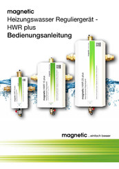 MAGNETIC HWR 10 plus Bedienungsanleitung