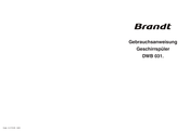 Brandt DWB 031 Serie Gebrauchsanweisung
