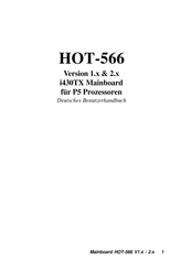 Shuttle HOT-566 Benutzerhandbuch