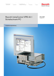 Bosch Rexroth IndraControl VPB 40.1 Projektierungsanleitung