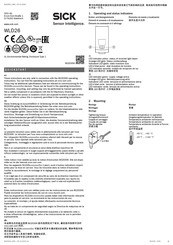 SICK WLD26 Schnellstartanleitung