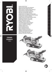 Ryobi EBS800 Übersetzung Der Originalanleitung