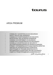 Taurus AROA PREMIUM Ratschläge Und Sicherheitshinweise