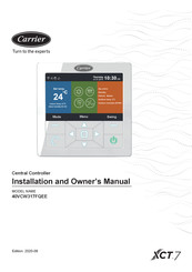 Carrier 40VCW317FQEE Installations- Und Benutzerhandbuch