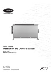 Carrier 40VL009R-7G-QEE Installations- Und Benutzerhandbuch