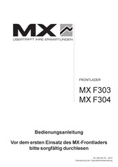 MX F304 Bedienungsanleitung