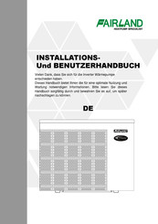 Fairland IPH30 Installations- Und Benutzerhandbuch