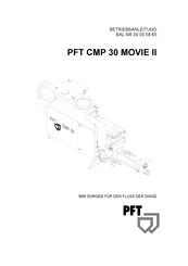PFT CMP 30 MOVIE Betriebsanleitung