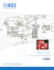 Nds surgical imaging RADIANCE 19 HD Benutzerhandbuch
