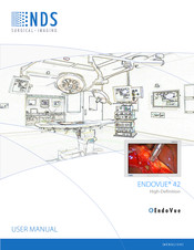 Nds surgical imaging ENDOVUE 42 Benutzerhandbuch