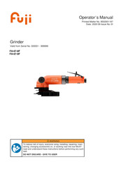 Fuji FA-67-9F Betriebshandbuch