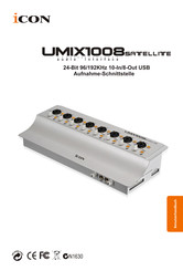 ICON UMIX1008 Satellite Benutzerhandbuch