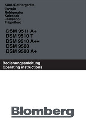 Blomberg DSM 9511 A+ Bedienungsanleitung
