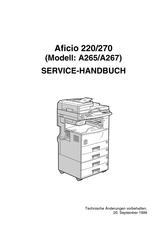NRG Aficio A267 Servicehandbuch