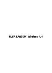 ELSA LANCOM Wireless IL-II Bedienungsanleitung