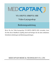 MEDCAPTAIN VS-10S Bedienungsanleitung
