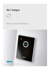 Ojmar NL1 Integra Installation Und Montage