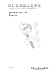 Endress+Hauser Prothermo NMT539 Betriebsanleitung Und Beschreibung