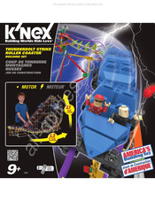 k'nex Thunderbolt Strike Roller Coaster Building Set 51587 Bedienungsanleitung
