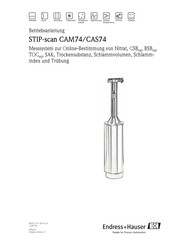 Endress+Hauser STIP-scan CAM74 Betriebsanleitung
