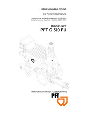 PFT G 500 FU Bedienungsanleitung