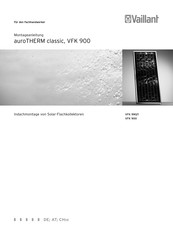 Vaillant auroTHERM classic VFK 900 Serie Montageanleitung