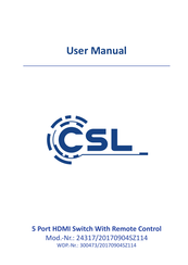 CSL 20170904SZ114 Bedienungsanleitung