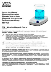 Velp Scientifica ESP Bedienungsanleitung