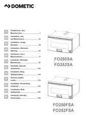 Dometic FO252FSA Installation, Gebrauch, Wartung