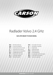 Carson Radlader Volvo 2.4 GHz Betriebsanleitung