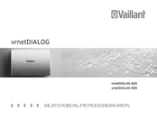 Vaillant vrnetDIALOG 830 Installationsanleitung