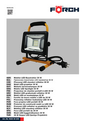 Forch 5423 30 230 Bedienungsanleitung