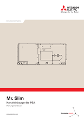 Mitsubishi Electric Mr. Slim PEA Serie Planungshandbuch
