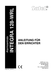 Satel INTEGRA 128-WRL Anleitung Für Den Errichter