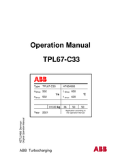 ABB TPL67-C Serie Bedienungsanleitung